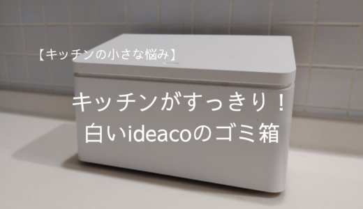 －キッチンの小さな悩み－生ごみ専用ゴミ箱で解決！